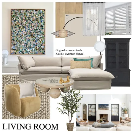 Module 9 - Living Room Interior Design Mood Board by mdystone on Style Sourcebook