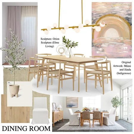 Module 9 - Dining Room Interior Design Mood Board by mdystone on Style Sourcebook