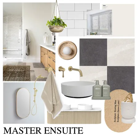 Module 9 - Master Ensuite Interior Design Mood Board by mdystone on Style Sourcebook