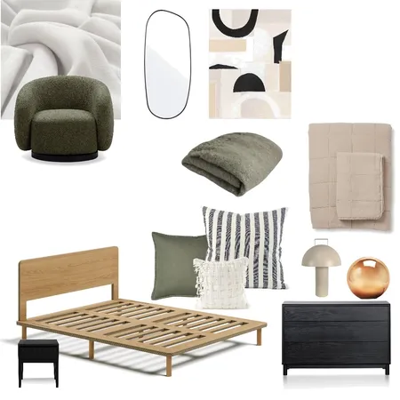 Bedroom 2 Interior Design Mood Board by wayderashleigh on Style Sourcebook