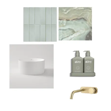 Main Bathroom Interior Design Mood Board by At Home Interiors on Style Sourcebook