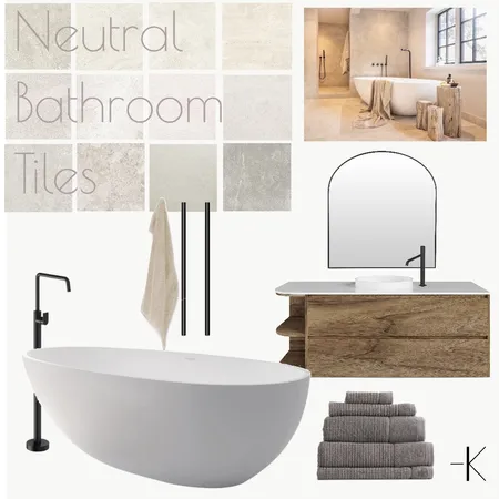 Stone Bathroom Interior Design Mood Board by Emma Knight Design on Style Sourcebook