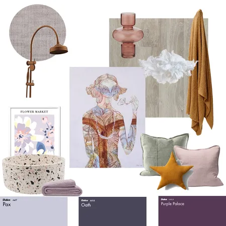 purple Interior Design Mood Board by Abbey Payet on Style Sourcebook