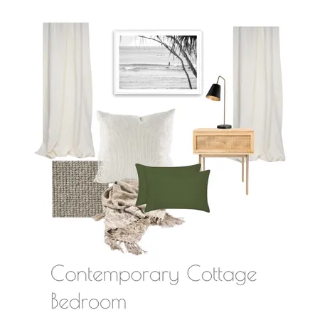 Contemporary Cottage Bedroom 2 Interior Design Mood Board by DKB PROJECTS on Style Sourcebook