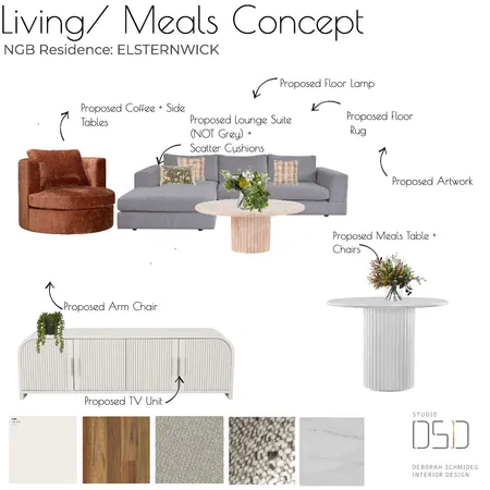 NGB Residence Meals/ LivingB Interior Design Mood Board by Debschmideg on Style Sourcebook