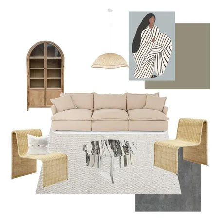 Living Room Draft Interior Design Mood Board by judithscharnowski on Style Sourcebook