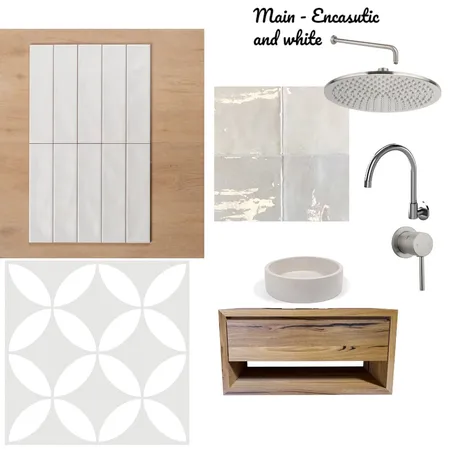 Main bathroom - encaustic Interior Design Mood Board by banksiacottage on Style Sourcebook