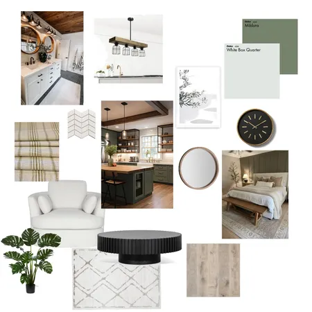 Modern Farmhouse Interior Design Mood Board by kelsarae on Style Sourcebook