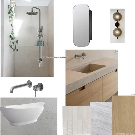 Queenscliff Ensuite Interior Design Mood Board by mirjana.ilic21@gmail.com on Style Sourcebook