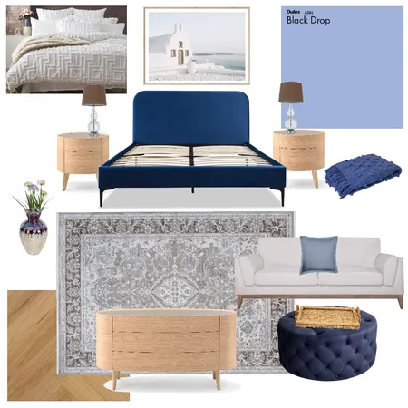 Master Bedroom Interior Design Mood Board by Land of OS Designs on Style Sourcebook