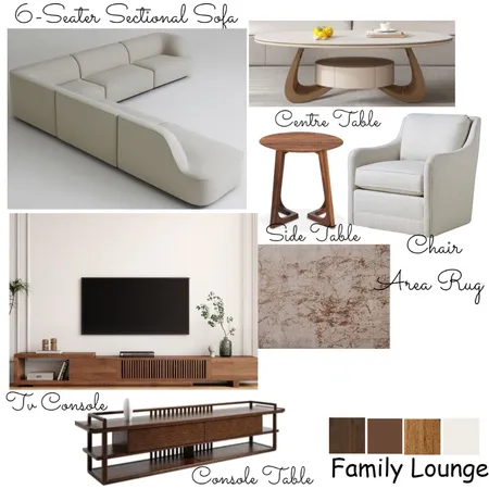 family Lounge Interior Design Mood Board by Oeuvre Designs 2 on Style Sourcebook