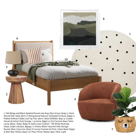 Kids 2 Interior Design Mood Board by BecFoulston on Style Sourcebook