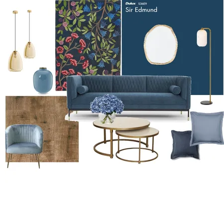 Blue 1 Interior Design Mood Board by icydora on Style Sourcebook