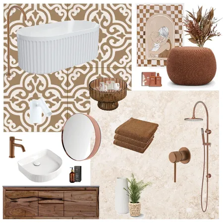 bronzed Interior Design Mood Board by Tailem on Style Sourcebook