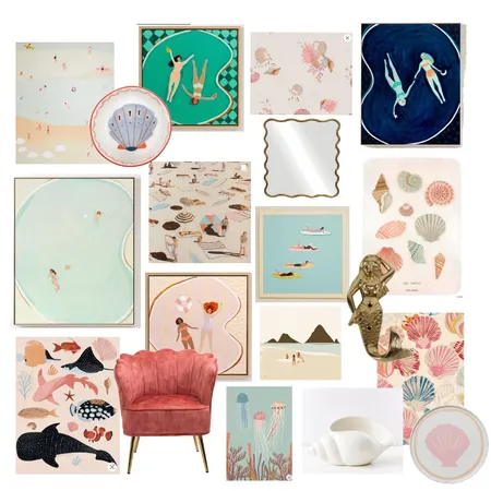 Mini beach life Interior Design Mood Board by erinmorgan__ on Style Sourcebook