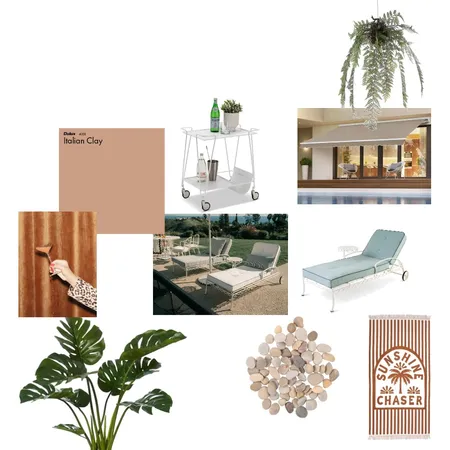 Jan & Dave's Retro Resort Interior Design Mood Board by Elisenda Interiors on Style Sourcebook