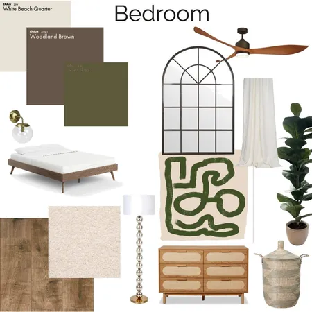 Bedroom Interior Design Mood Board by rafaela.atencio@gmail.com on Style Sourcebook