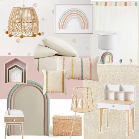 girls room Interior Design Mood Board by VanessaAdamson on Style Sourcebook