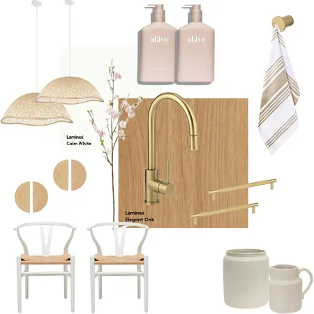 Evelyn Tea - Kitchen Nickel Interior Design Mood Board by Helena@abi-international.com.au on Style Sourcebook