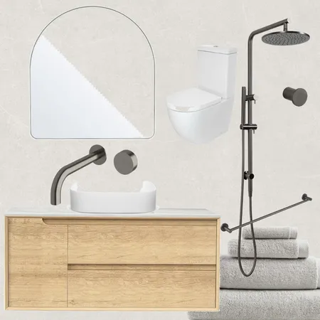 Granny Flat Bathroom v2 Interior Design Mood Board by Palma Beach House on Style Sourcebook