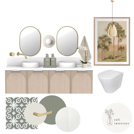 Powder Room 1 Interior Design Mood Board by Cali Interiors on Style Sourcebook