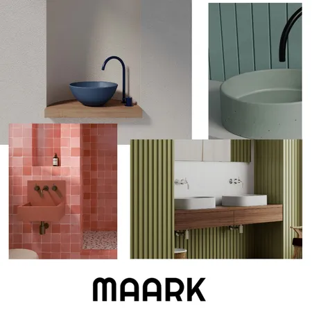 Coloured Concrete Basins Australia Interior Design Mood Board by Maark on Style Sourcebook
