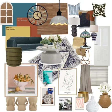 Eclectic Room Design Interior Design Mood Board by isabella.strickla.00@education.tas.edu.au on Style Sourcebook