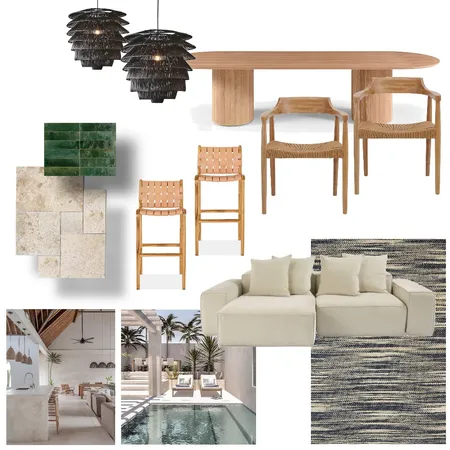 Modern tropical luxe Interior Design Mood Board by Manea Interiors on Style Sourcebook