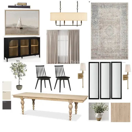 غرفة طعام Interior Design Mood Board by bashaer-alotaibi@hotmail.com on Style Sourcebook