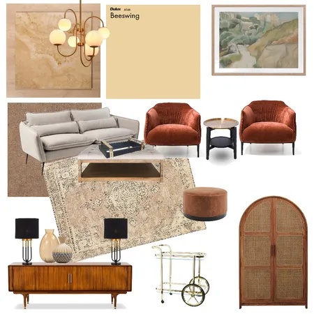 Living room Interior Design Mood Board by Land of OS Designs on Style Sourcebook