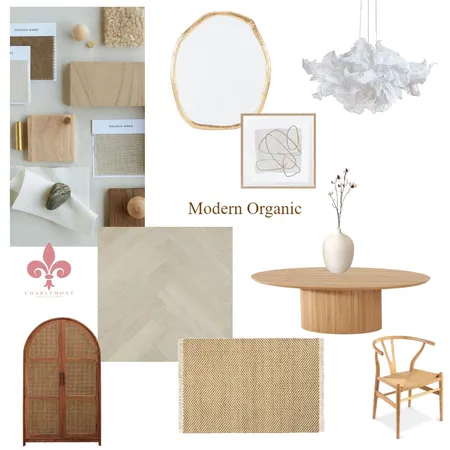 Modern Organic Interior Design Mood Board by Charlemont Style Studio on Style Sourcebook