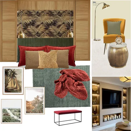 Bedroom 1 Interior Design Mood Board by Katiacameron7@gmail.com on Style Sourcebook