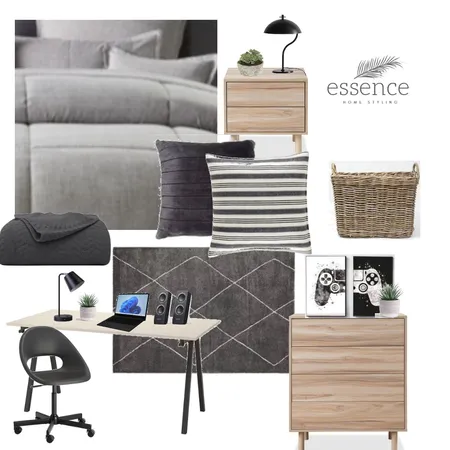 Teen bedroom update Interior Design Mood Board by Essence Home Styling on Style Sourcebook