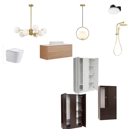 Tiny House - Modern Bathroom Interior Design Mood Board by ivannaallen on Style Sourcebook
