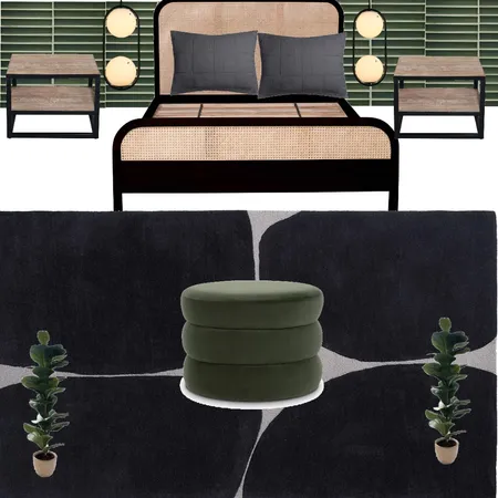 Contemporary Bedroom Interior Design Mood Board by isabellescott on Style Sourcebook