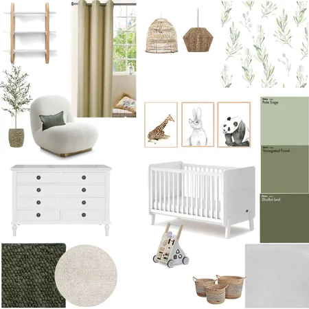 Nursery 2 Interior Design Mood Board by Luana_092 on Style Sourcebook