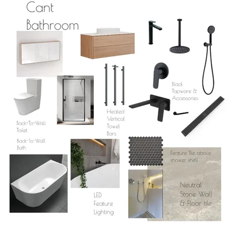 Cant Bathroom Interior Design Mood Board by Jendar Interior Design on Style Sourcebook