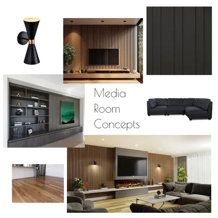 Cant Media Room Interior Design Mood Board by Jendar Interior Design on Style Sourcebook