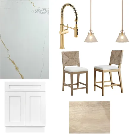 Kitchen (Natural Barstools) Interior Design Mood Board by Rachel on Style Sourcebook