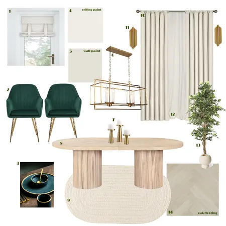 Dinning room Interior Design Mood Board by juliapiroh on Style Sourcebook