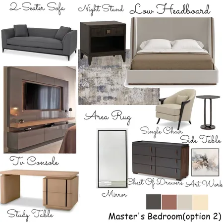 masters bedroom Interior Design Mood Board by Oeuvre Designs 2 on Style Sourcebook