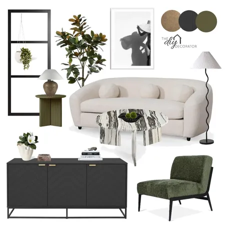 Modern living Interior Design Mood Board by Thediydecorator on Style Sourcebook