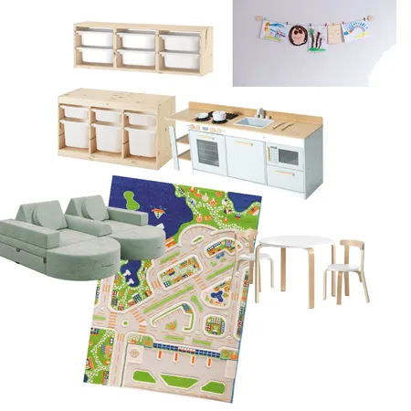 Kids Play Room Interior Design Mood Board by dilbruton on Style Sourcebook