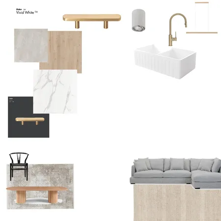 Weaber Street - Kitchen living dining Interior Design Mood Board by tleather on Style Sourcebook