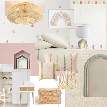 girls room Interior Design Mood Board by VanessaAdamson on Style Sourcebook