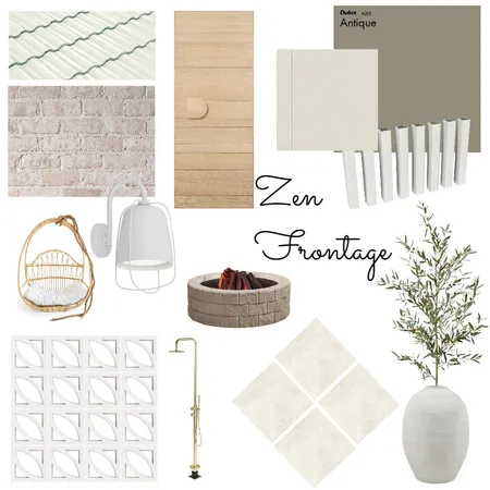 Zen Frontage Interior Design Mood Board by RhiannonT on Style Sourcebook