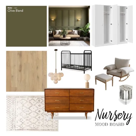 Nursery Mood Board Interior Design Mood Board by ChapterC on Style Sourcebook