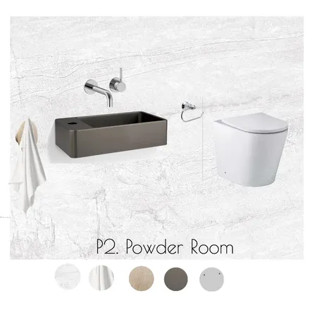 P2. POWDER ROOM Interior Design Mood Board by Paradiso on Style Sourcebook