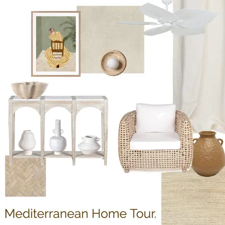 Mediterranean Home Tour Interior Design Mood Board by Urban Road on Style Sourcebook