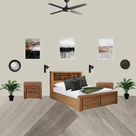 modern industrial bedroom concept board Interior Design Mood Board by Gabrielle Conlin on Style Sourcebook